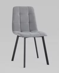 Стул Oliver Square велюр Серый